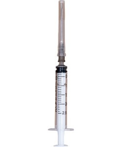 SIRINGA BERIKA 2,5 ML LUER LOCK 22G BOX 350PZ - :: A.S.L. S.R.L ...